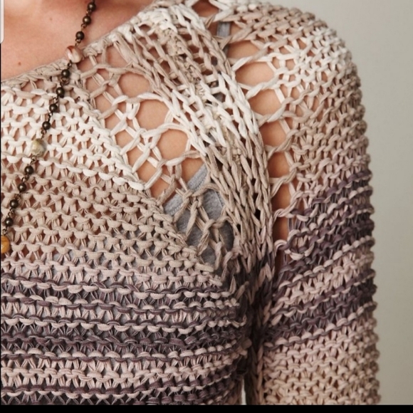 Free People Desert Moon Pullover Knit Sweater - Picture 2 of 5
